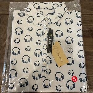 Swingjuice Women’s Golf & Hip Hop Short Sleeve Shirt Small